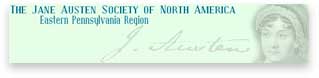 JASNA Easter Pennsylvania Region logo
